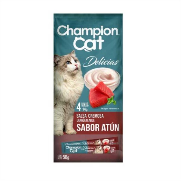 Champion Cat Delicias Cremosas Atun 56gr