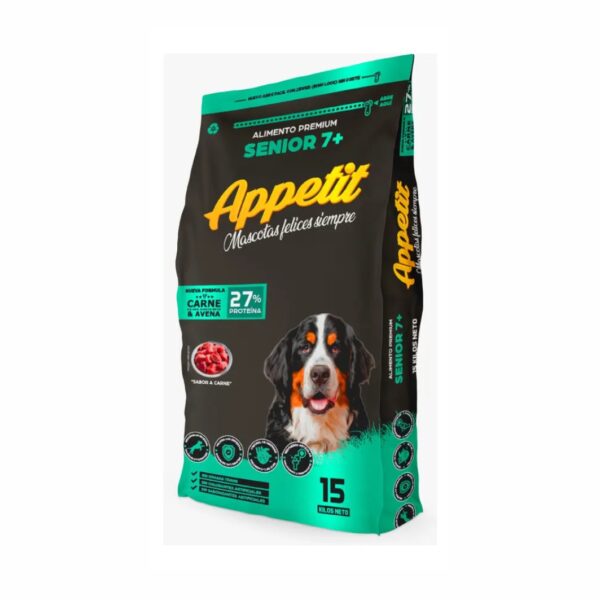 Appetit Senior +7 Sabor Carne 15kg