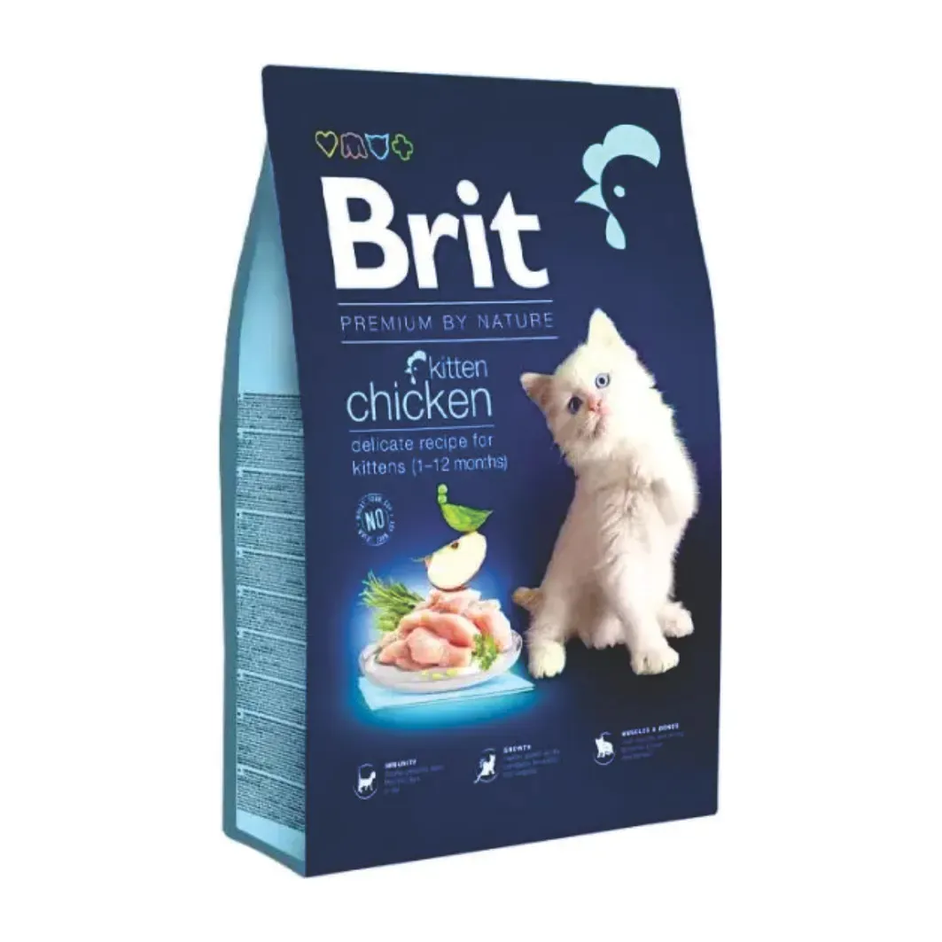 brit premium by nature gatito pollo 01